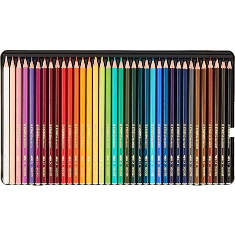 stabilo aquacolor metal box of 36|stabilo aquacolor colored pencil.